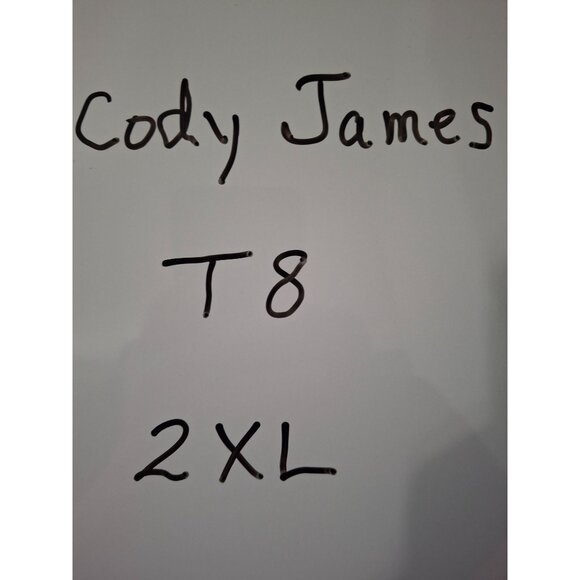 Cody James Mens Western Plaid Snap Button Shirt 2XL Regular Fit Blue/Orange Cott - Picture 6 of 6